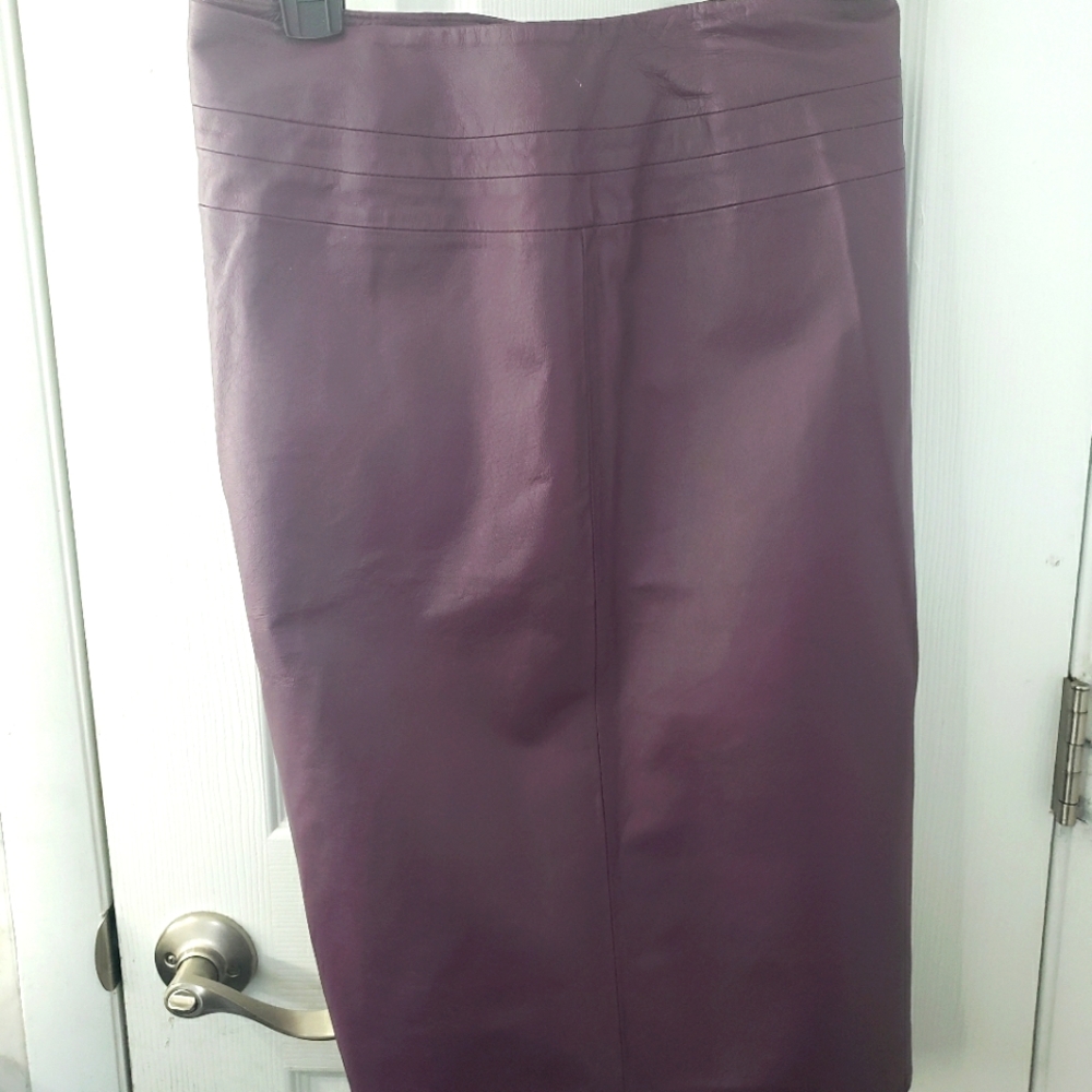 Leather Skirt